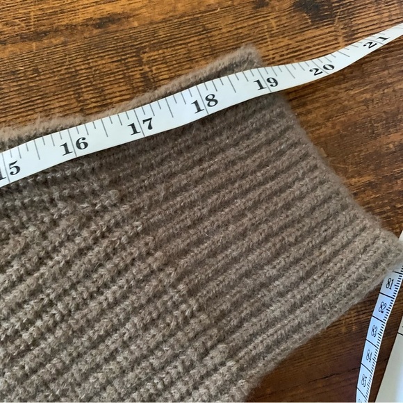 Modern Citizen Alma Two Way Zip Brown Long Cardigan Sweater Sz M - Picture 9 of 13